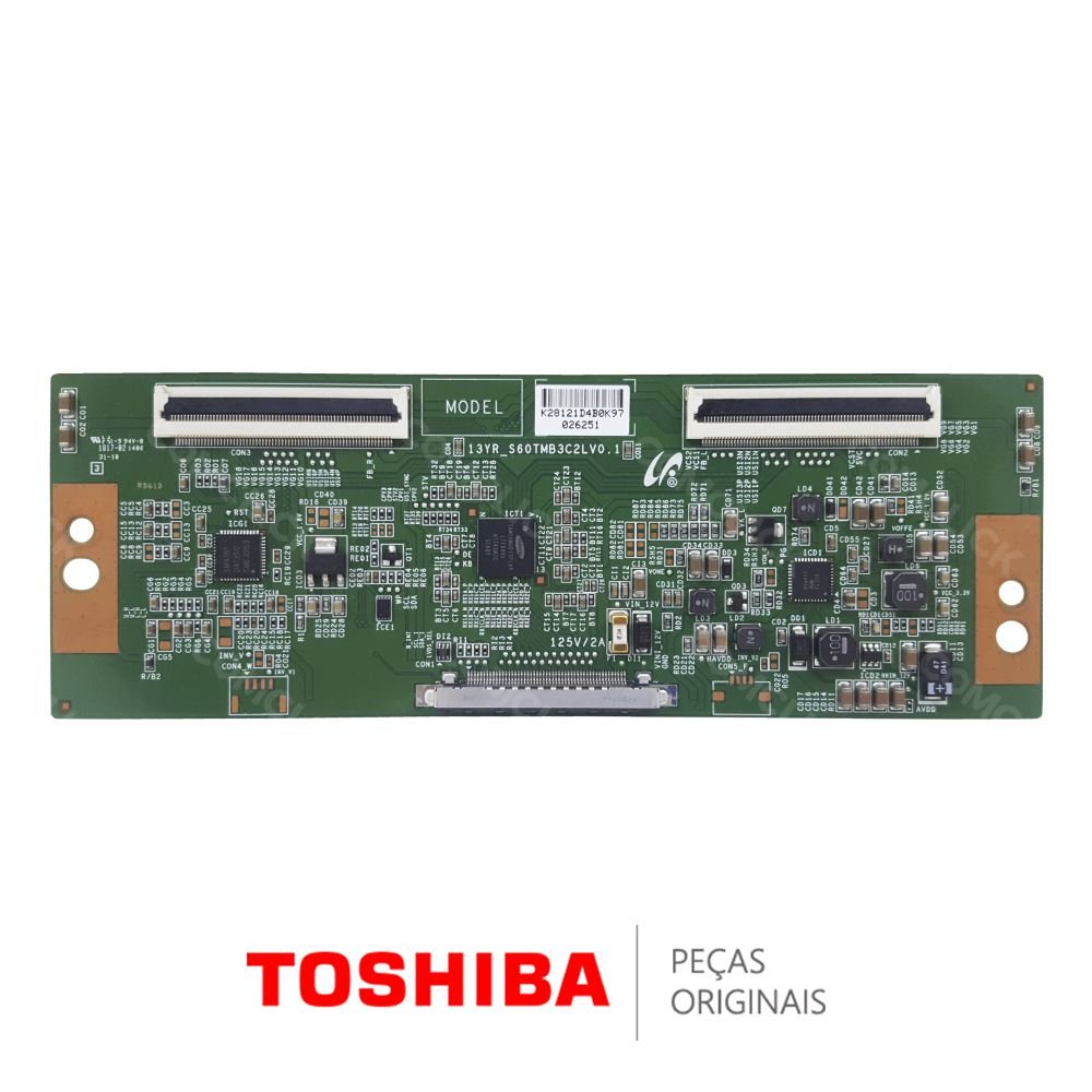 Placa T-CON 13YR_S60TMB3C2LV0 para TV Semp Toshiba DL4844