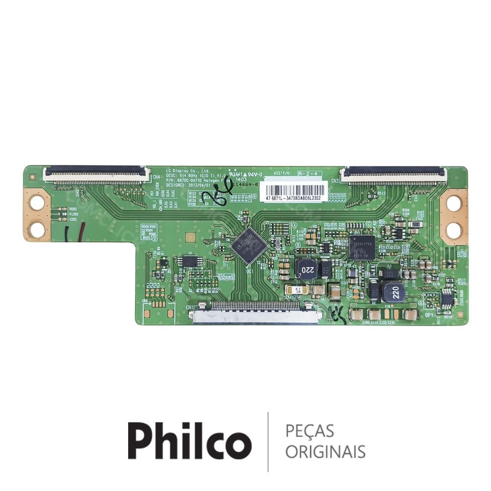 Placa T-CON 6870C-0471D para TV Philco PH32M4