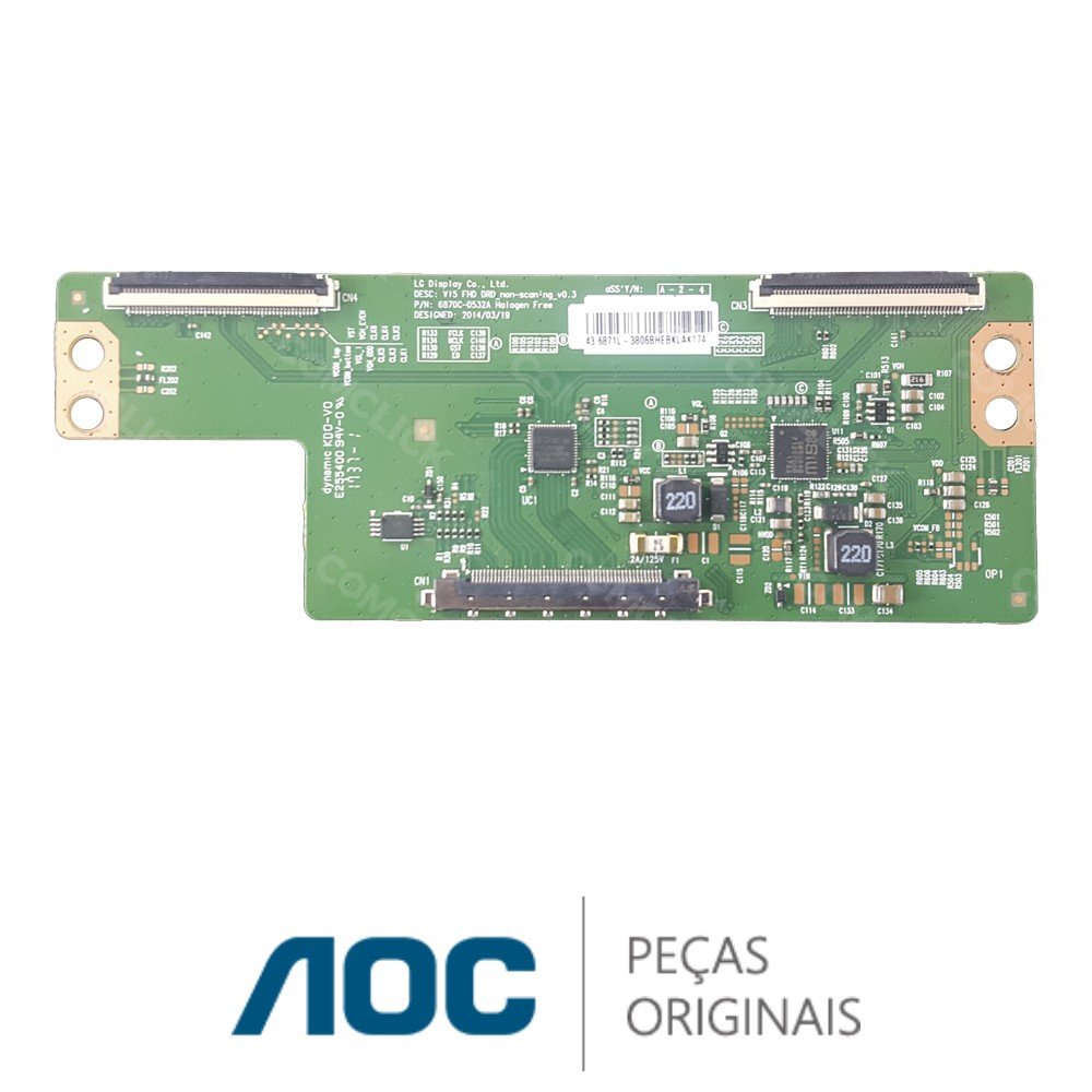 Placa T-Con 6870C-0532A TV AOC LE43S5970