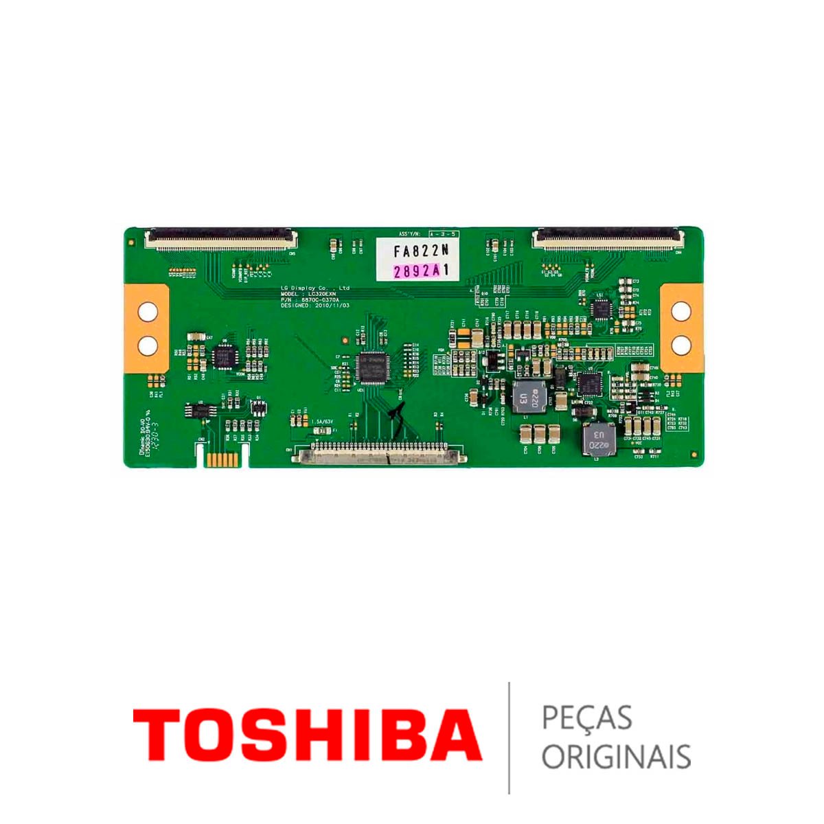 Placa T-Con LC320EXN-SEA1-K31 TV Toshiba DL3270(B)W