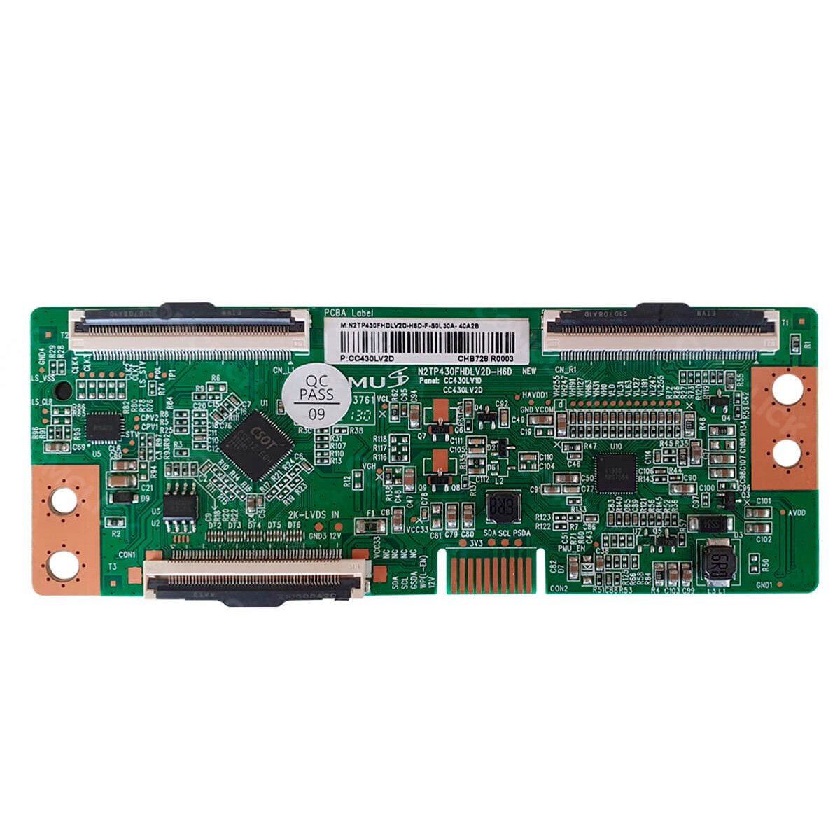 Placa T-Con N2TP430FHDLV2D TV TCL 43S6500FS