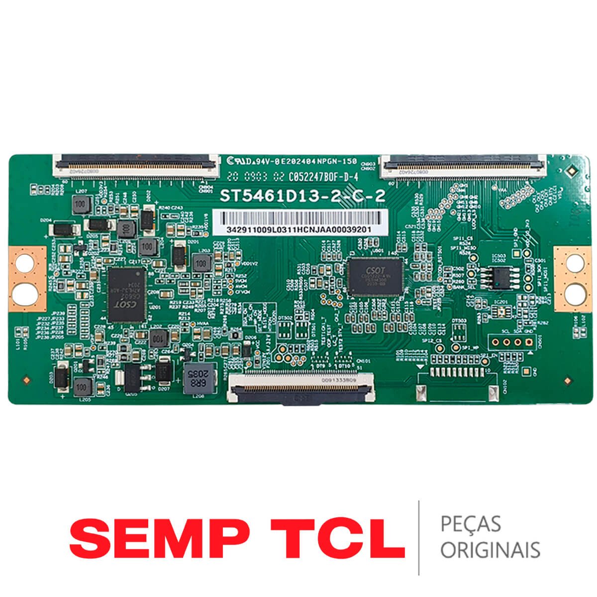 Placa T-con TV TCL ST5461D13-Z-C-2 55C715