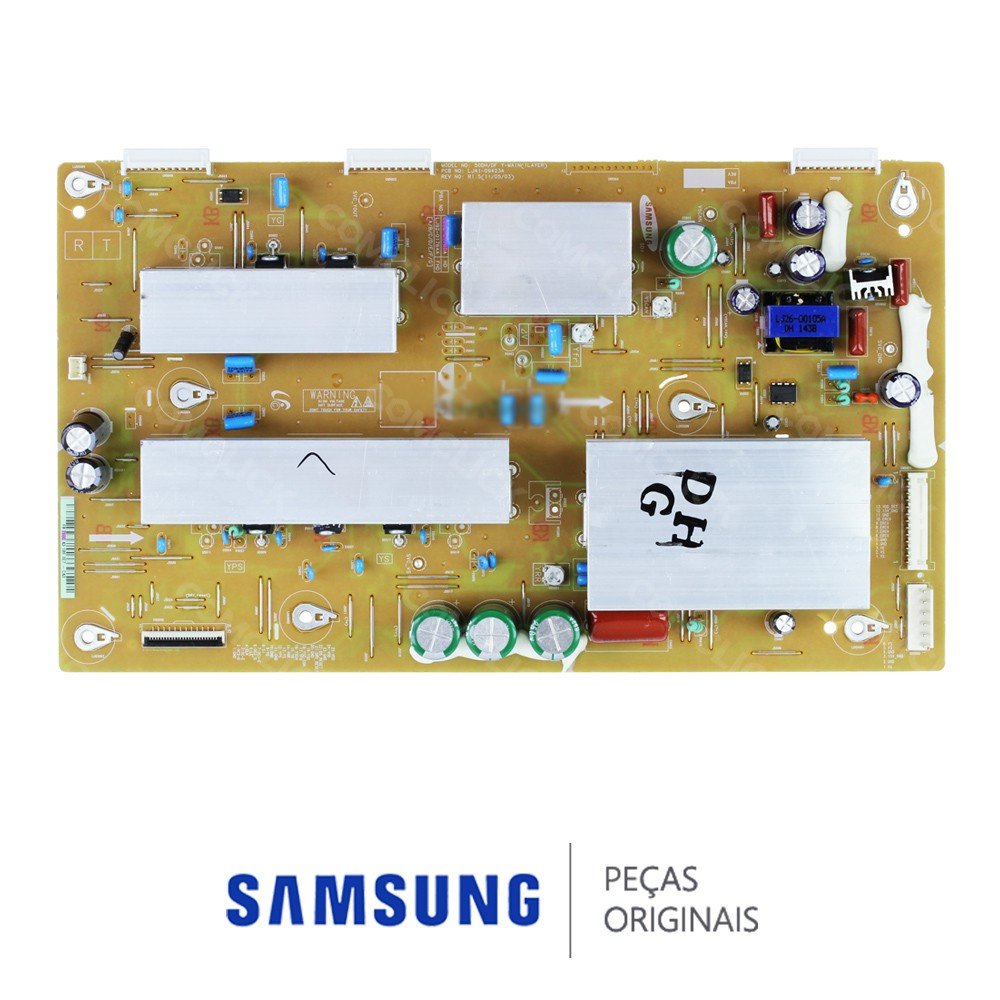 Placa Y-MAIN LJ41-09423A TV Samsung PL51D450A2GXZD, PL51D451A3GXZD, PL51D490A1GXZD, PL51D491A4GXZD