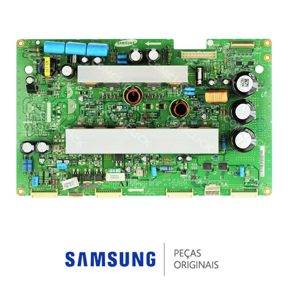 Placa Y-MAIN, Y-SUS LJ41-03424A LJ92-01337A para TV Samsung PL42S5SC, PL42S5SC, PL42S5SX, PPM42M5SBX